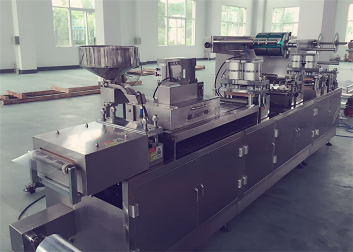 High Output Blister Pack Machine PLC Control Servo Double Drive Strucyure