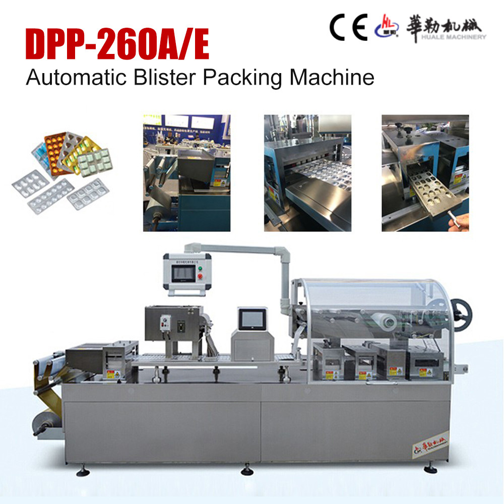 DPP-260AE automatic flat Alu - Alu Blister Packing machine