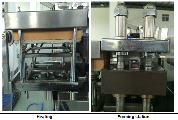 Flat Type Small Tablet Blister Packaging Machine CE GMP Approved