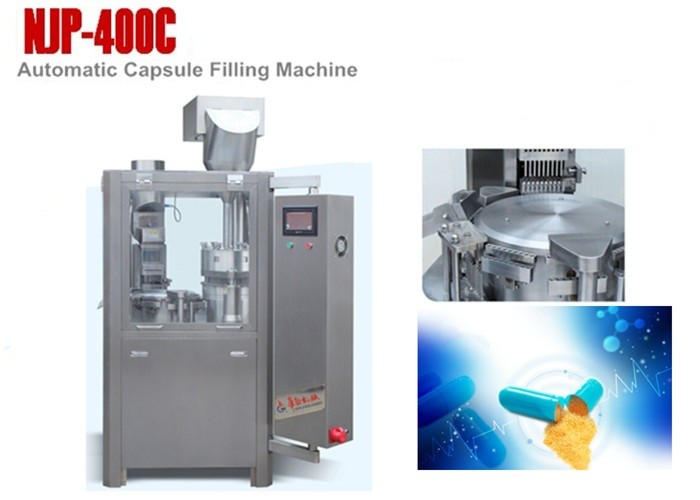 OEM ODM NJP 400C Auto Capsule Filling Machine for Powder And Pellet Filling