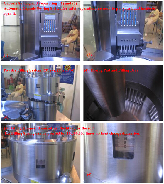NJP - 800C Pharma Automatic Capsule Filling Machine high Output