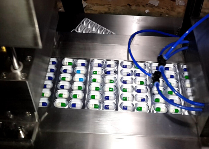 ISO9001 Pharmaceutical Blister Packaging Machines Alu Blister Packing Equipment