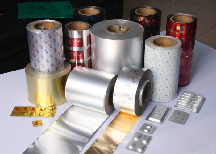 PET AL PE 3- Layers Blister Packaging Materials Laminated Composite Aluminum Foil