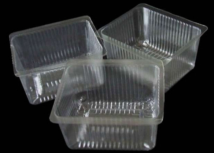 Stationary Tray Blister Making Machine , 10-50 Cutting / Min Plastic Vacuum Forming Machine